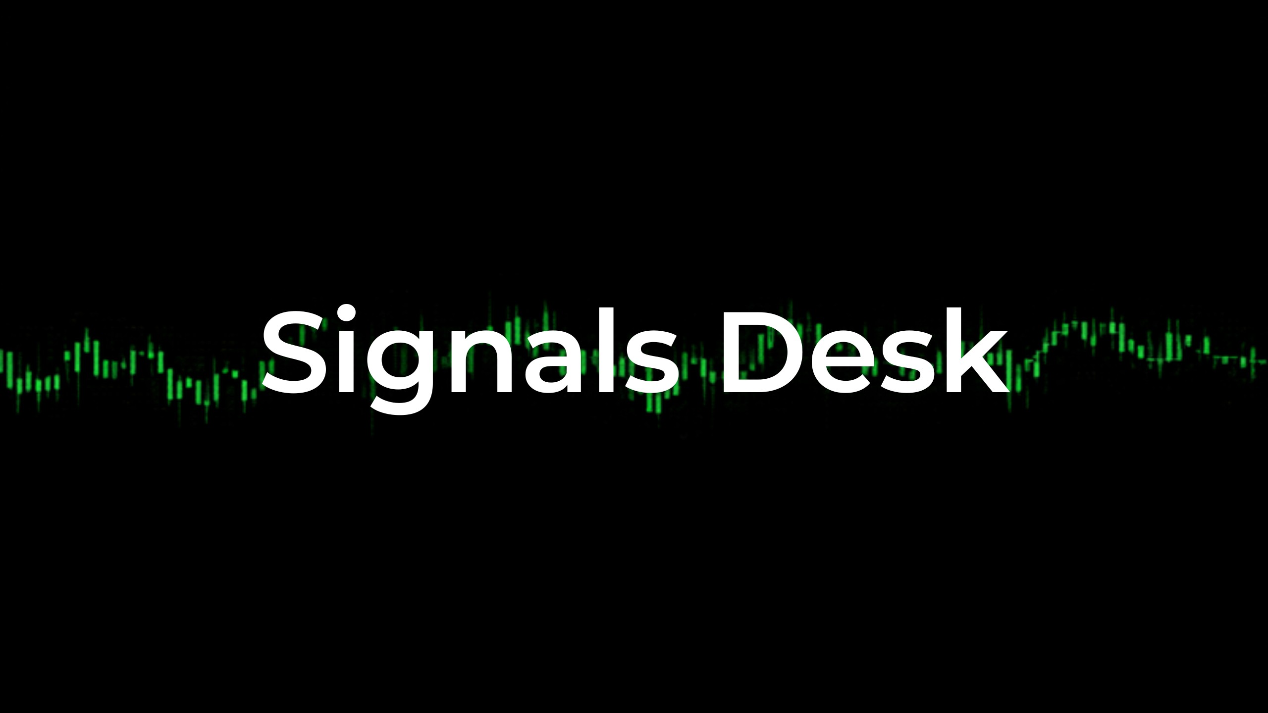Trading signals dashboard